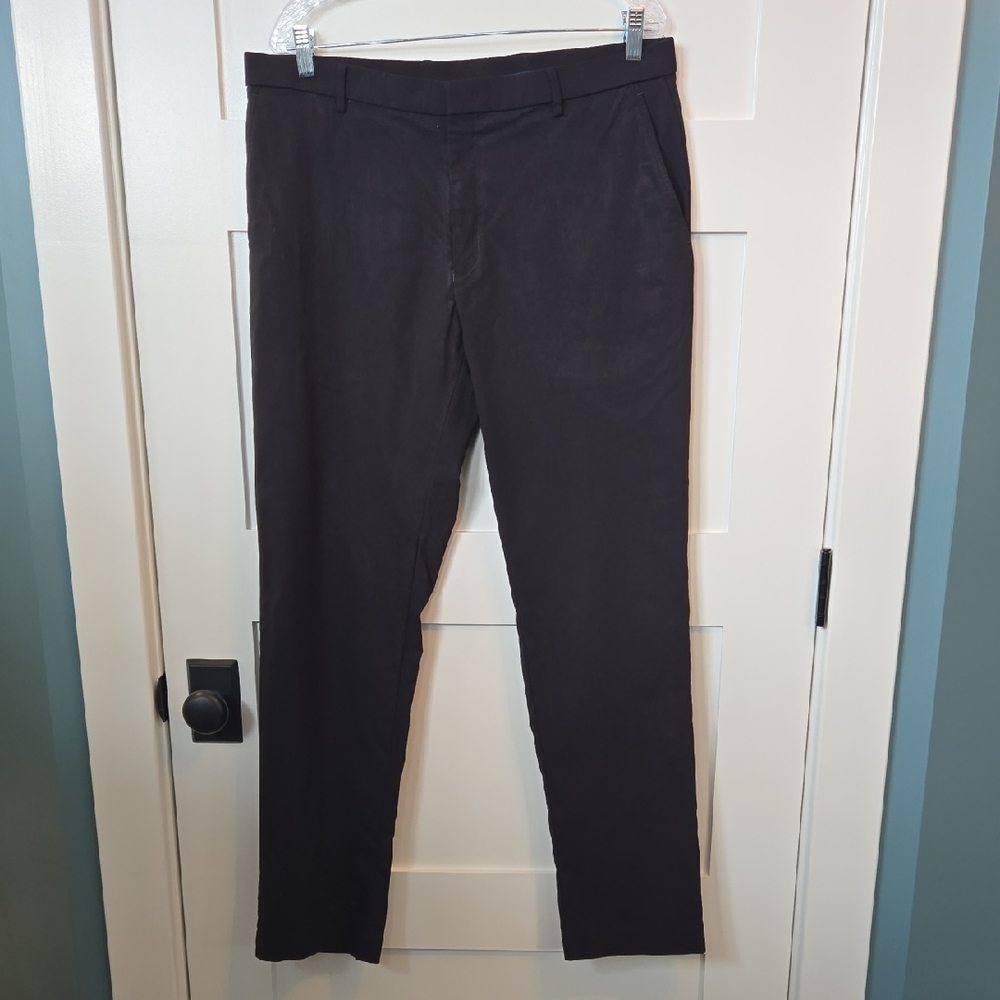 Tommy Hilfiger Men's Black Stretch Chinos 36 X 32